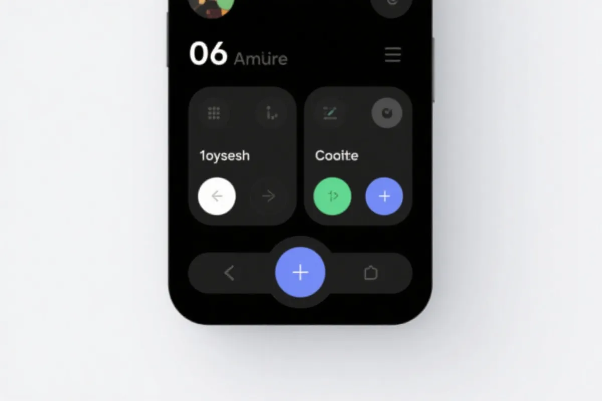 移动端应用界面演示